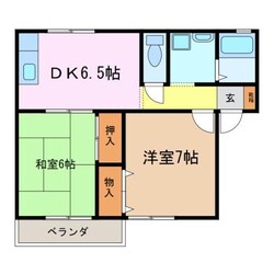 メゾンソフィア　Bの物件間取画像